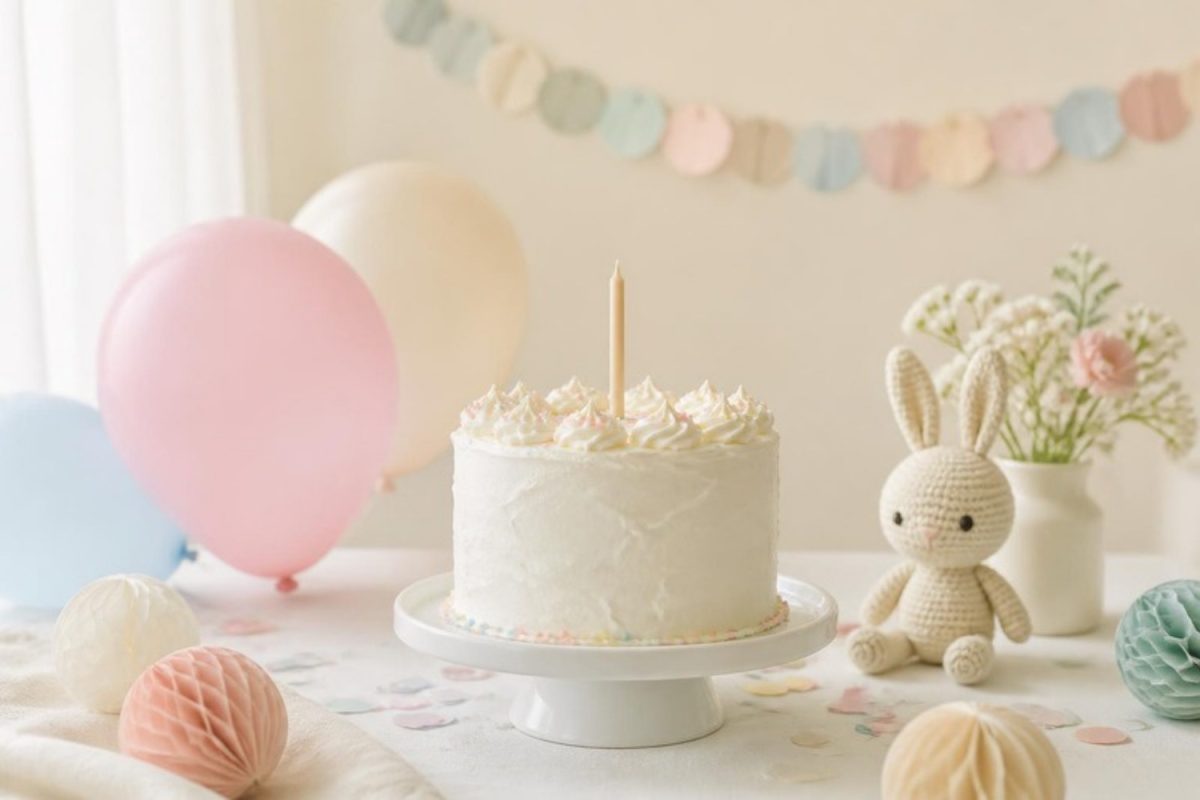 1 yaş doğum günü: konsept fikirleri, smash cake ve saat saat parti planı